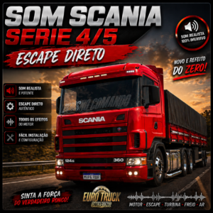 SOM SCANIA ESCAPE DIRETO