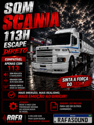 SOM SCANIA 113H ESCAPE DIRETO