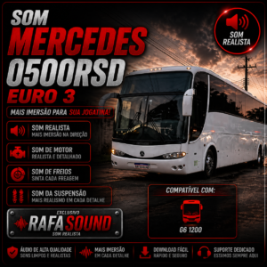 SOM MERCEDES O500RSD EURO 3 - G6 1200
