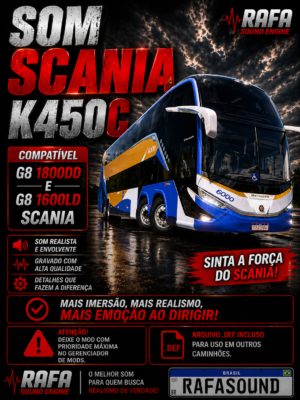 SOM SCANIA K410C EURO 6